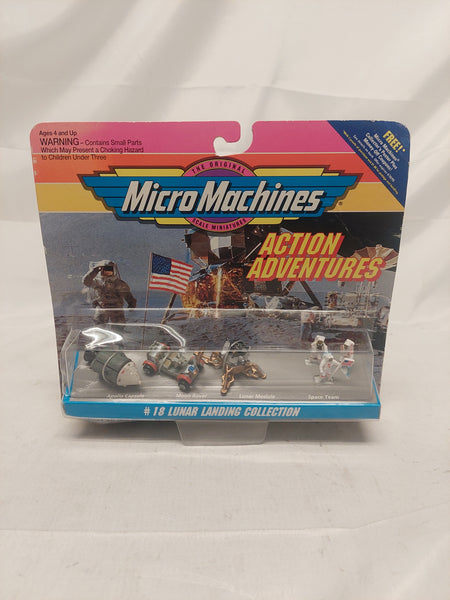 Vintage Micro Machines Action Adventures #18 Lunar Landing Collection