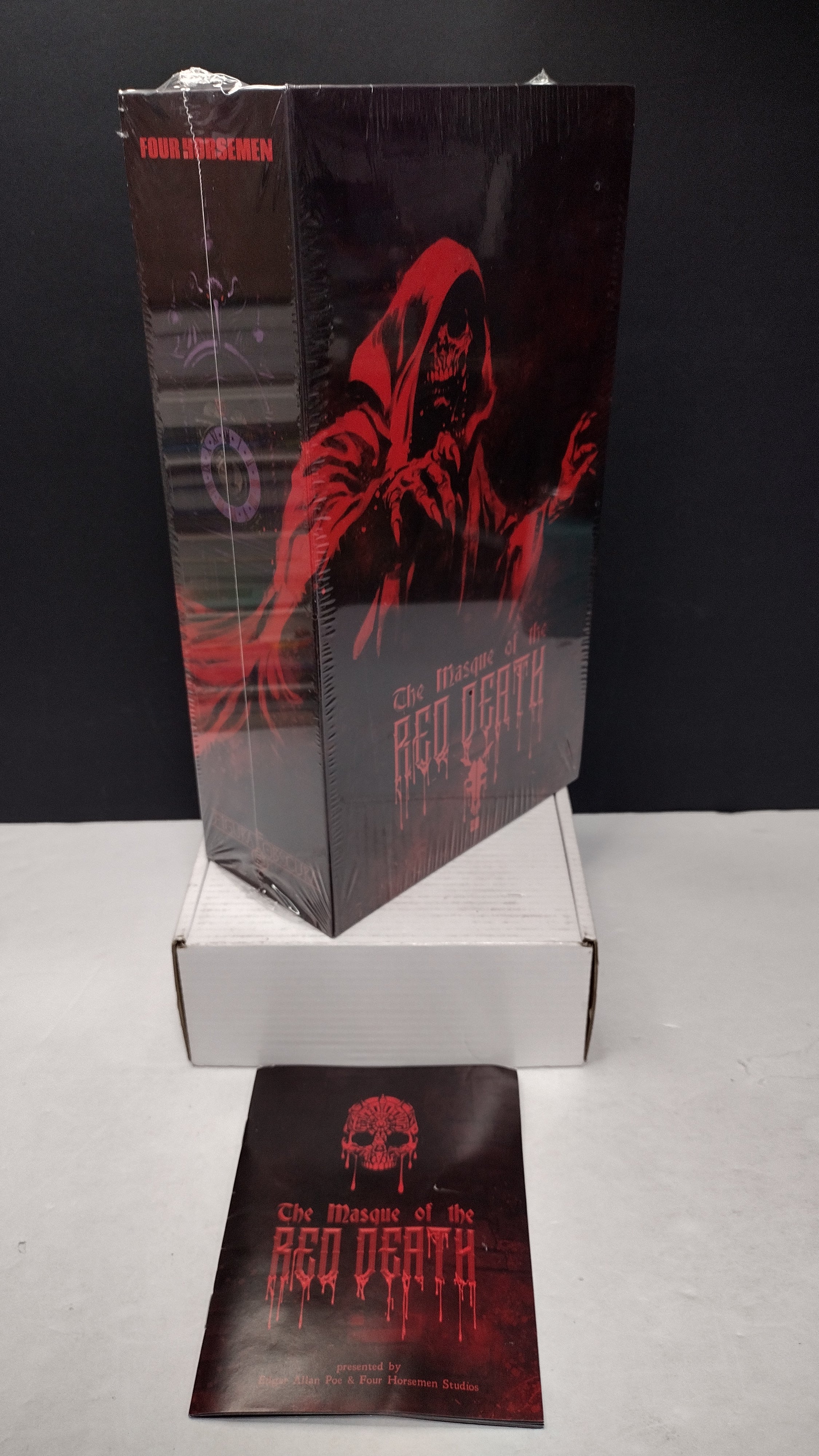 Four Horsemen Figura Obscura: The Masque of the Red Death (Original Red Robes Version - Brand New & Factory Sealed)