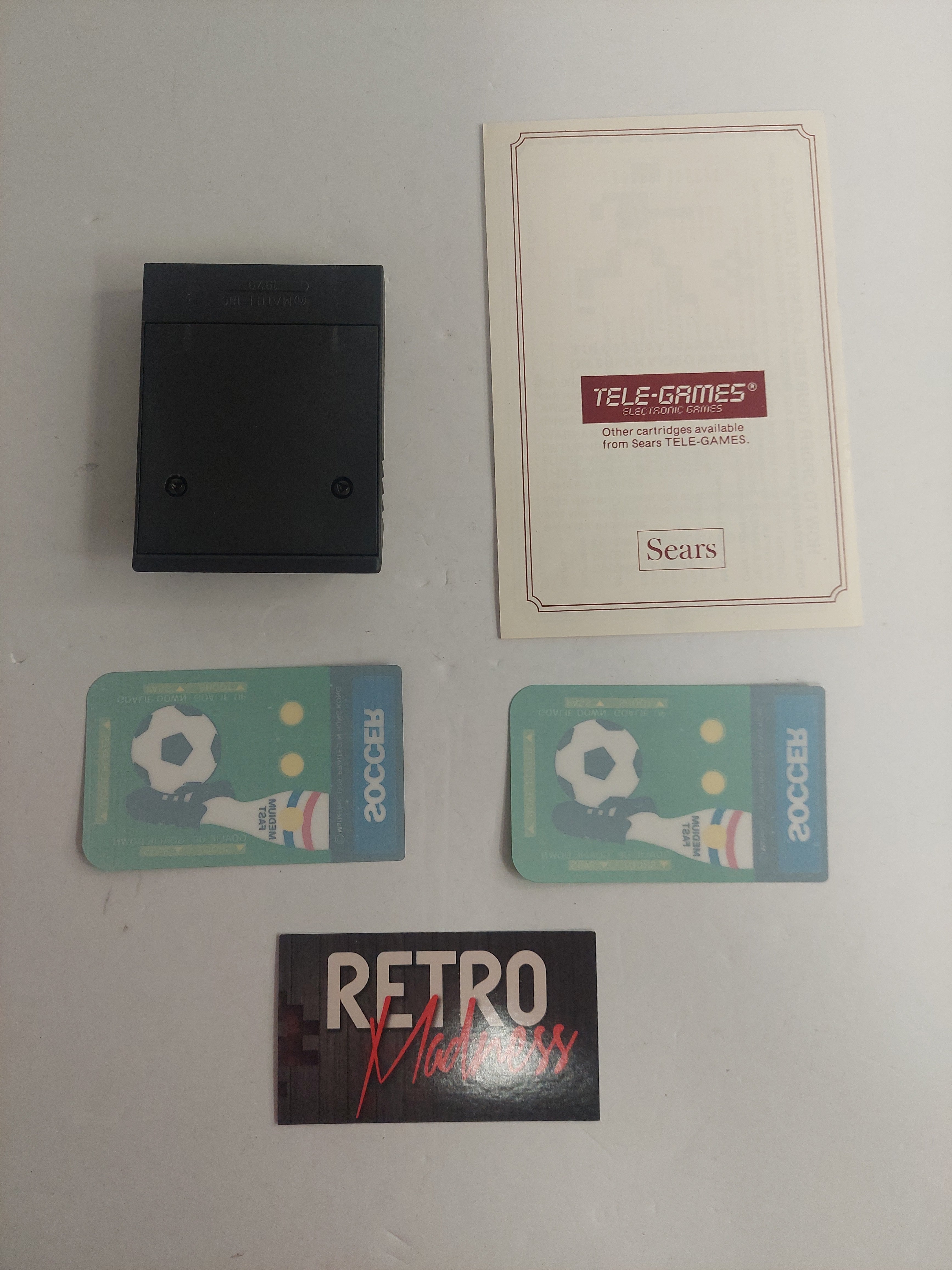 Sears Tele-Games Super Video Arcade Soccer CIB