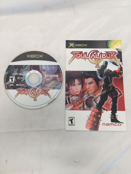 Xbox Soul Caliber II Video Game and Manual No Case