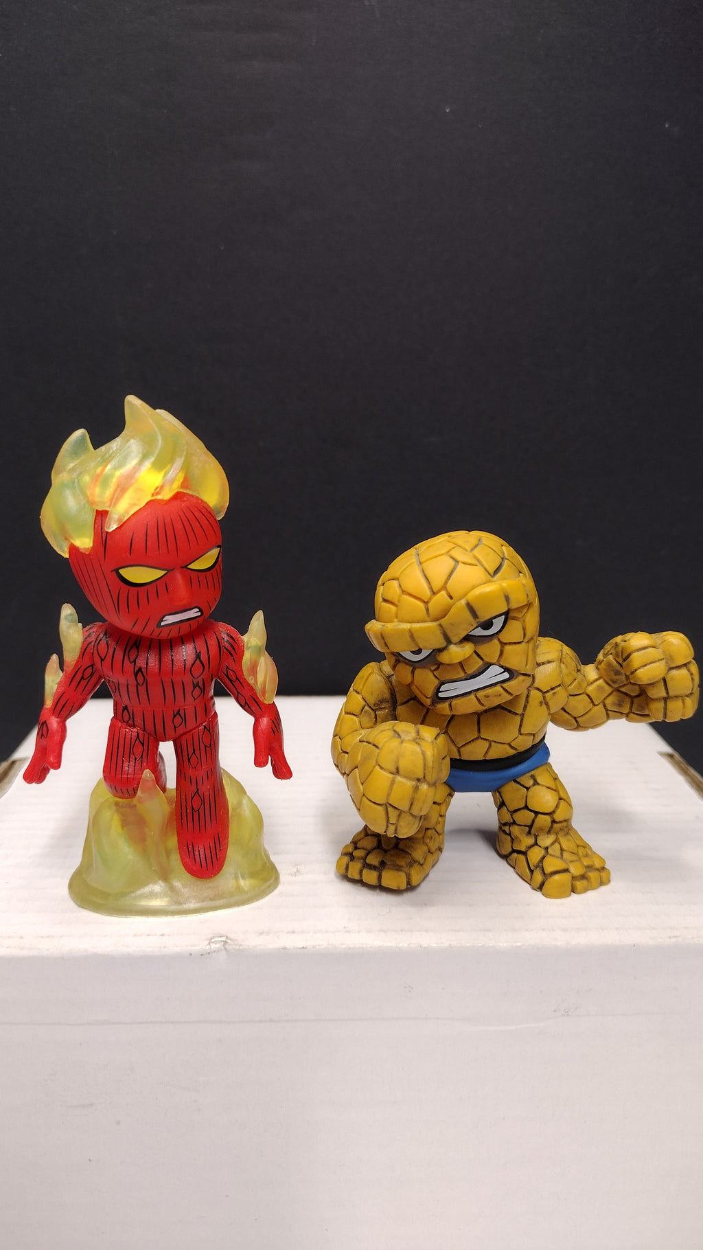 Funko Mystery Minis: Fantastic Four – Complete Team Lot of 4 – Mr. Fantastic, The Thing, Invisible Woman and Human Torch (Loose)