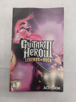 Sony PlayStation2 PS2 Guitar Hero III Legends of Rock Manual ONLY