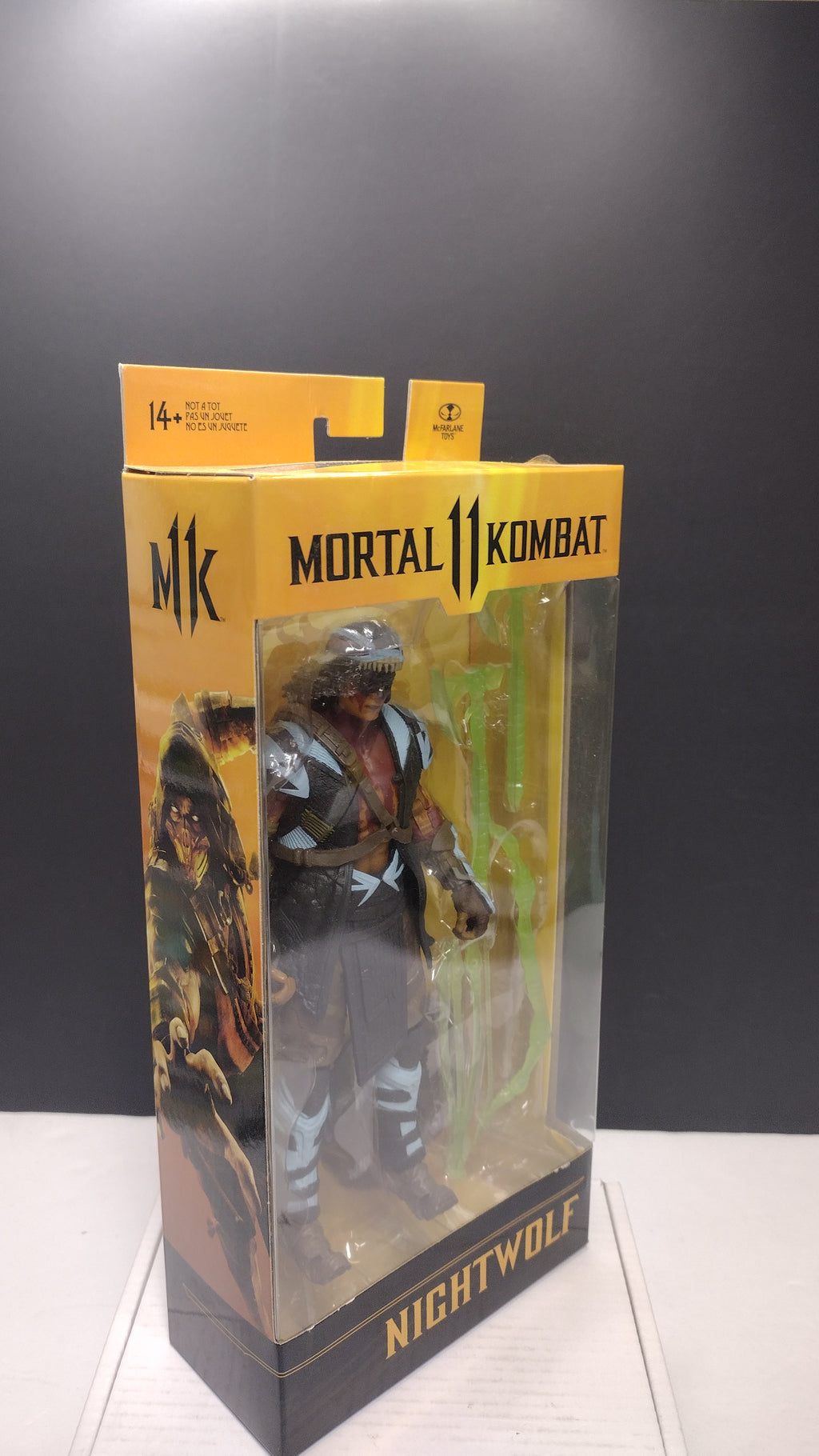 McFarlane Toys Mortal Kombat 11 – Nightwolf 7-Inch Action Figure • Factory Sealed