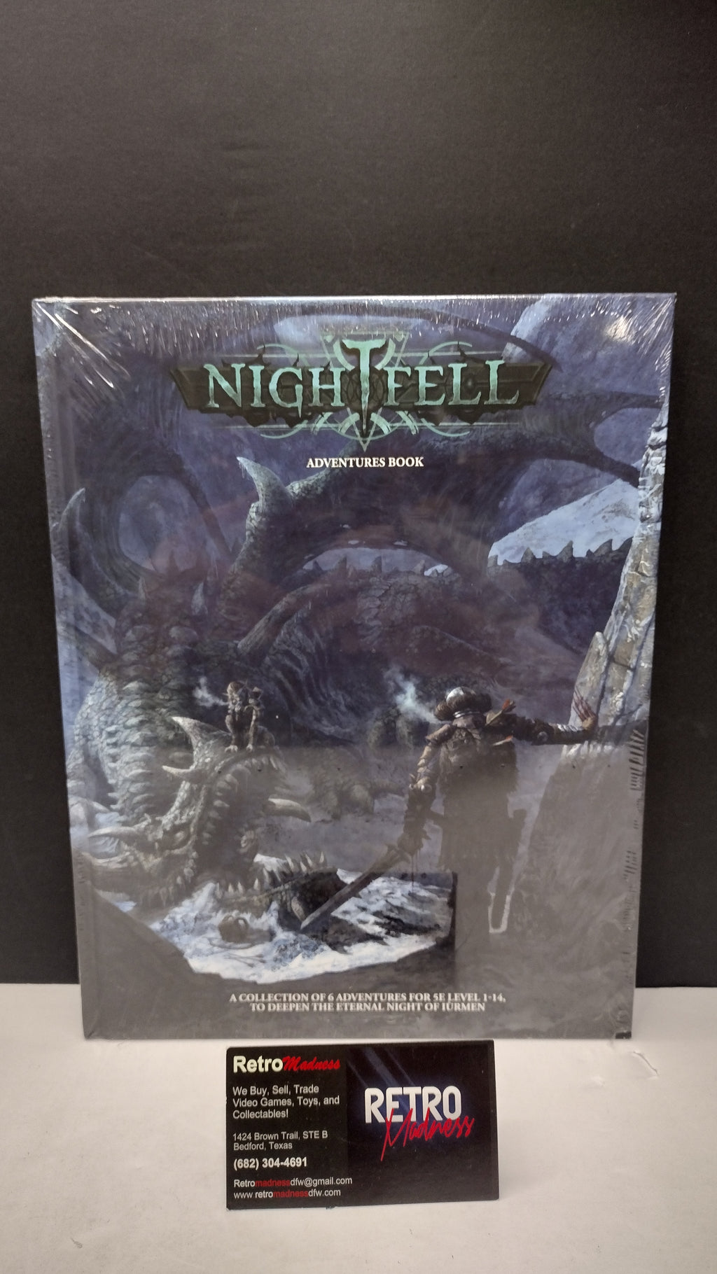 Nightfell: Adventures Book - 5th Edition D&D Sourcebook by Angelo Peluso (Mana Project Studio - Brand New & Factory Sealed)