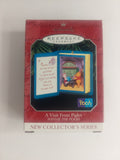Vintage 1998 Hallmark Keepsake Ornament Winnie the Pooh A visit From Piglet