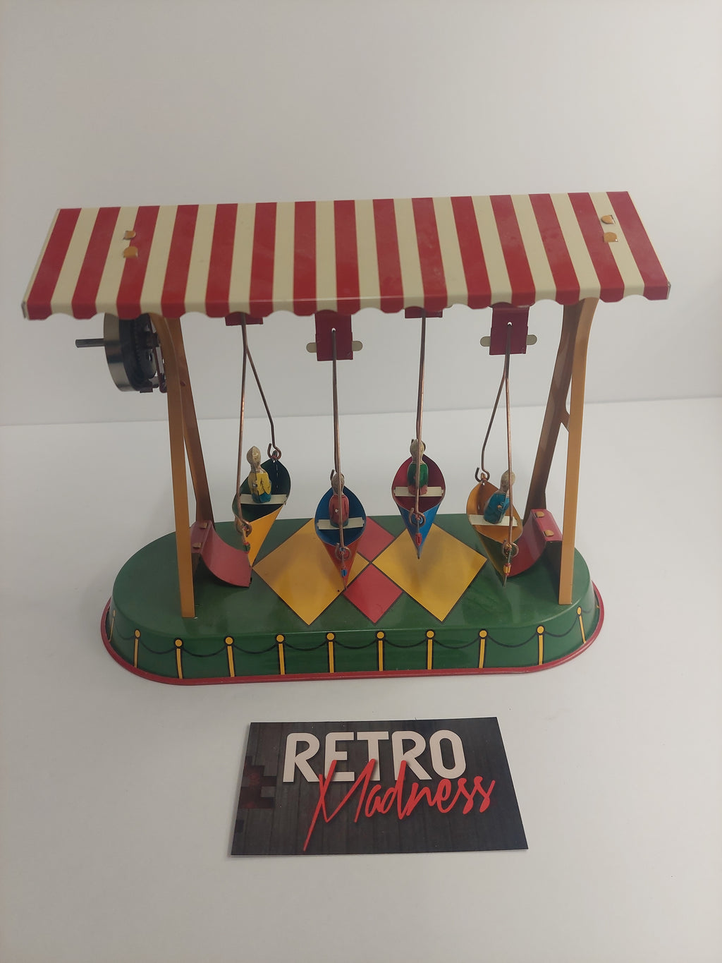 Vintage German Nurnberger Blechspielzeug Swinging Toy