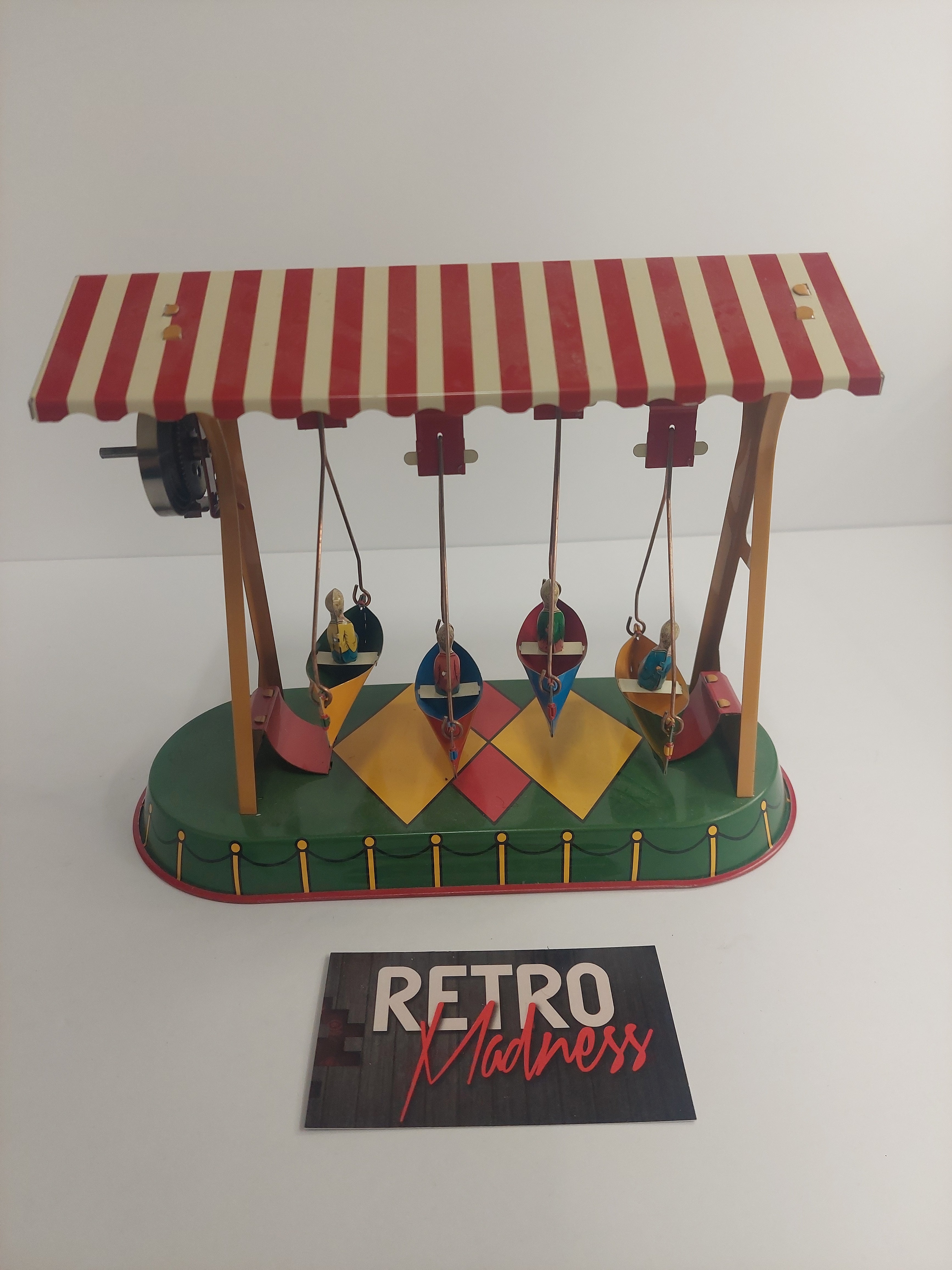 Vintage German Nurnberger Blechspielzeug Swinging Toy