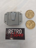 Vintage McDonald's Mighty Morphin Power Rangers Belt Buckle with 3 Coins