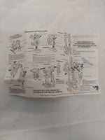 Vintage 1987 Transformers Abominus Instructions Sheet