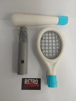 Nintendo Wii Nerf Sports Pack Bat and Tennis Racket Attachments