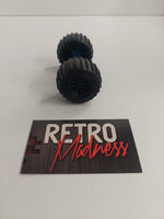 Vintage G.I. Joe Cobra ATV Ferret Tires and Axel Part
