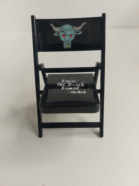 WWE The Rock “Layin’ The Smack Down!" Figure Chair Accessory ONLY