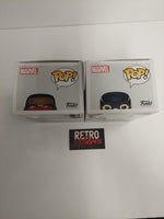 Funko Pop Marvel The Falcon & the Winter Soldier Falcon 812 & US Agent 815 Lot