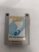 Performance Memory Card for Nintendo 64 N64 Untested