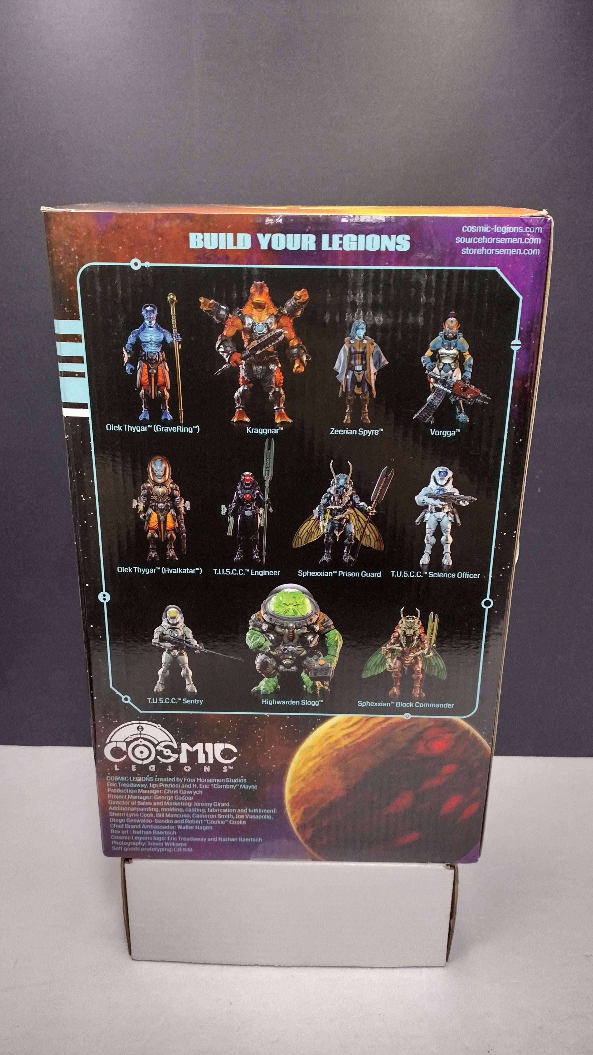 Four Horsemen Cosmic Legions KRAGGNAR Action Figure (Sealed in Box)
