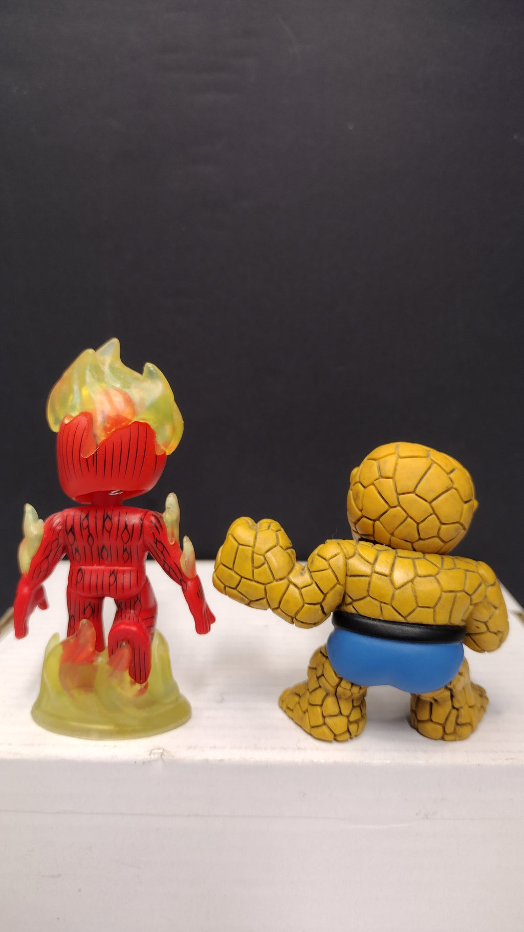 Funko Mystery Minis: Fantastic Four – Complete Team Lot of 4 – Mr. Fantastic, The Thing, Invisible Woman and Human Torch (Loose)