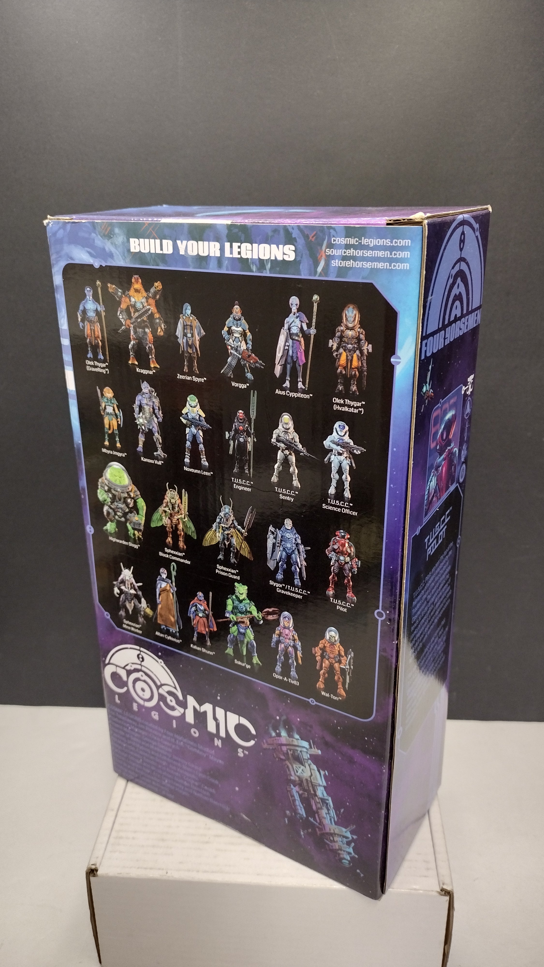 Four Horsemen Cosmic Legions T.U.5.C.C. Pilot Action Figure (Sealed in Box)