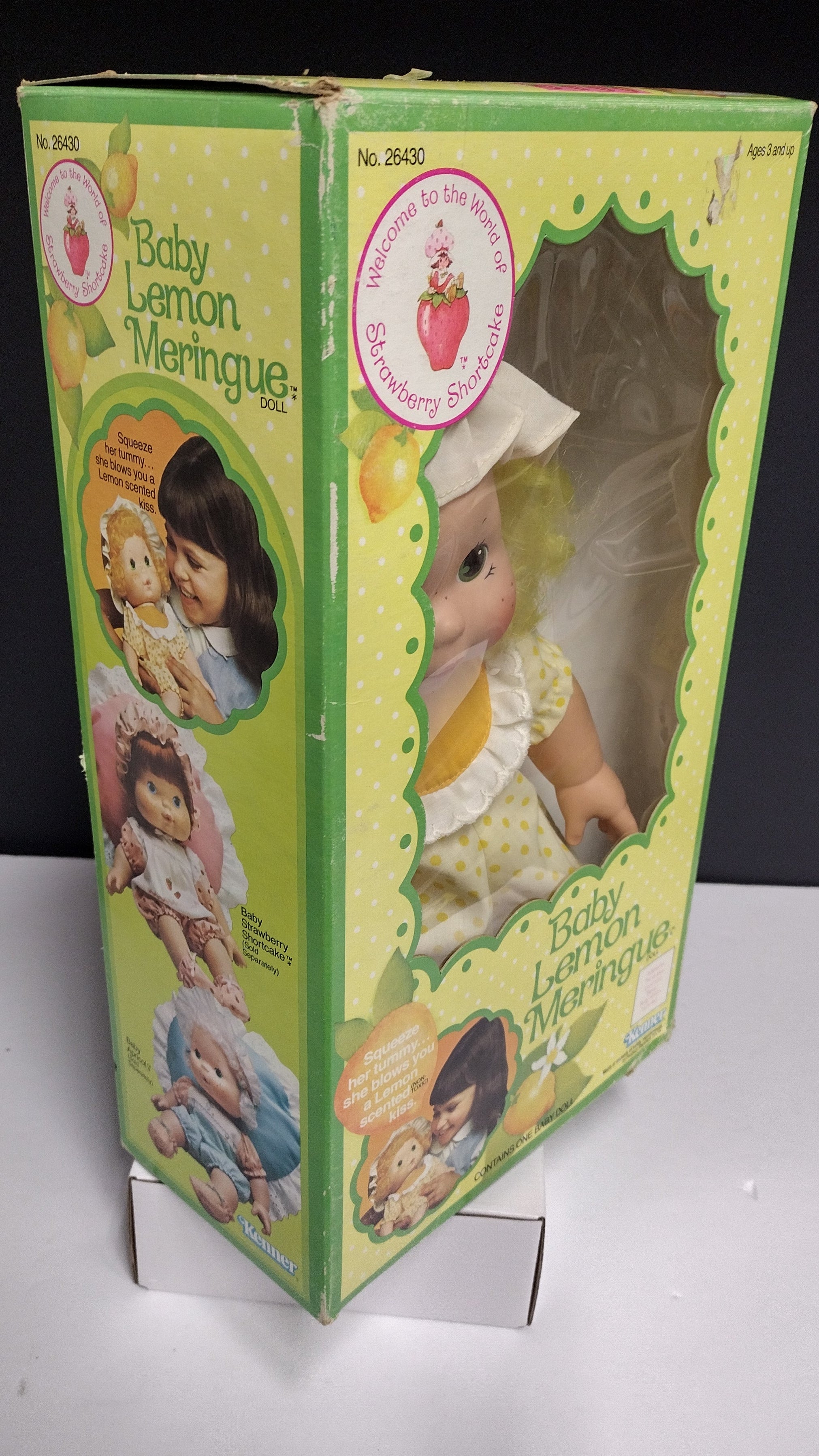 Vintage 1982 Strawberry Shortcake: Baby Lemon Meringue (Open Box)