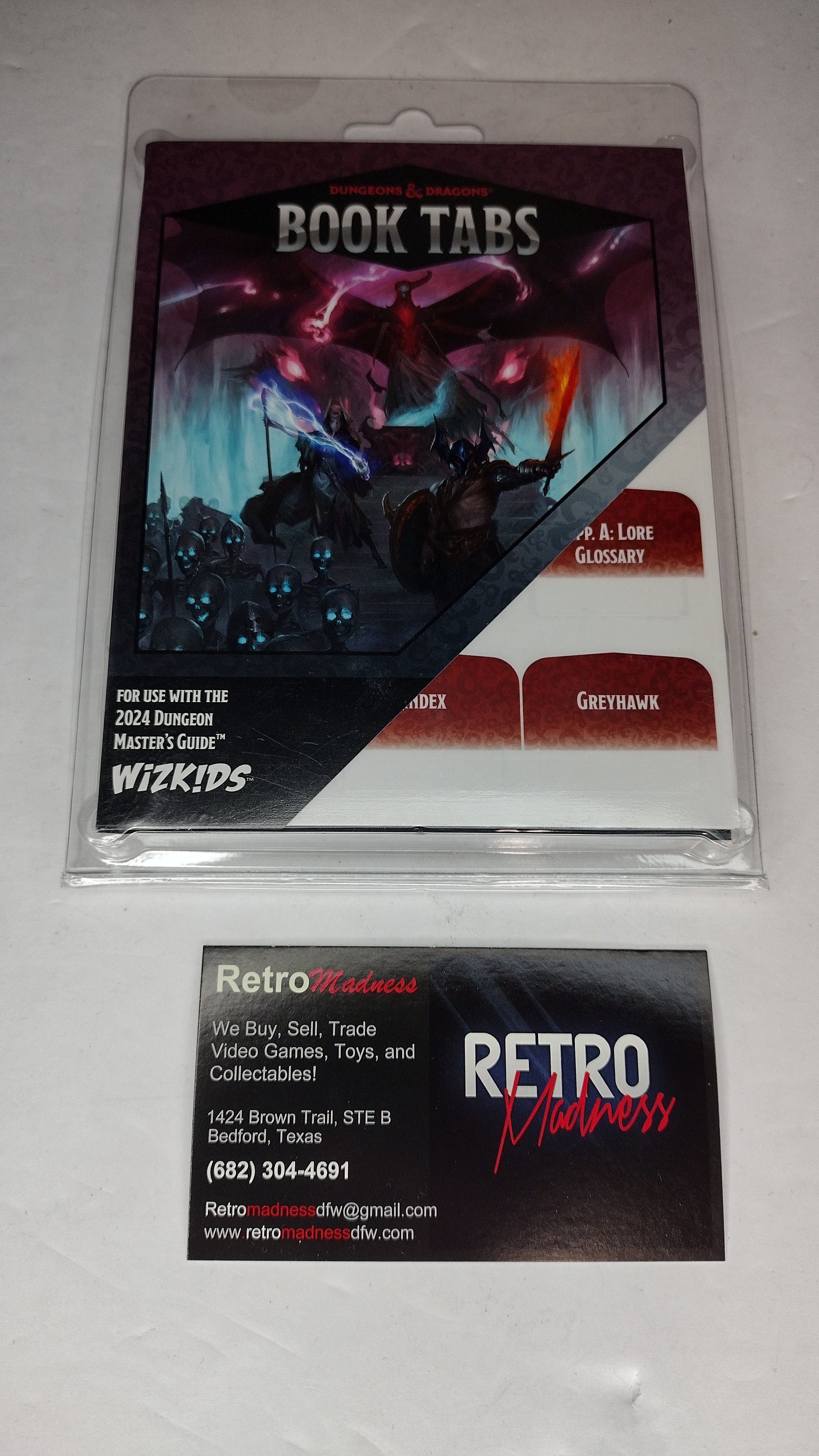 Dungeons and Dragons: 2024 Dungeon Master's Guide Book Tabs