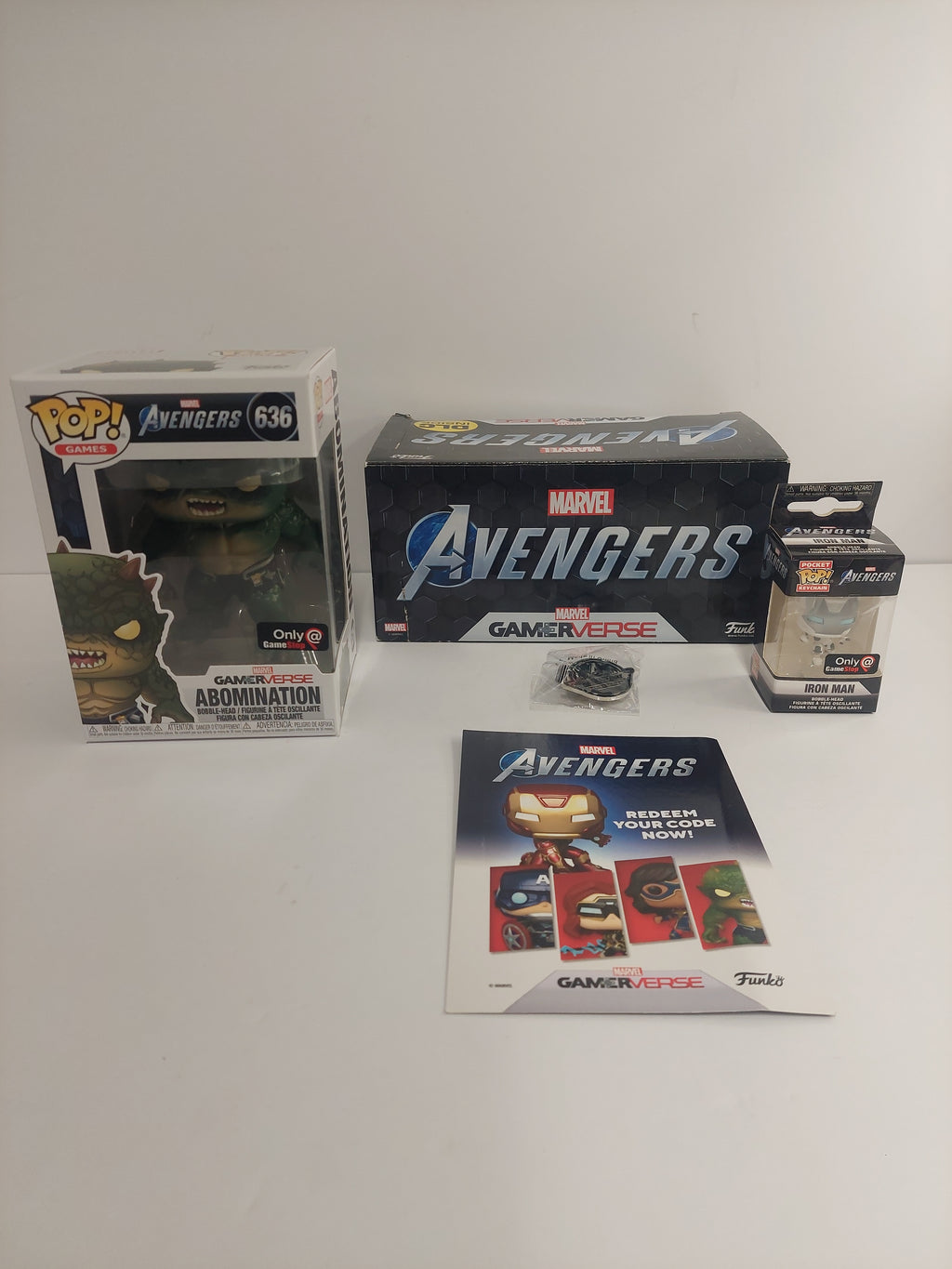 Marvel Avengers Funko Mystery Box GameStop Exclusive
