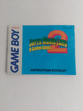Nintendo Game Boy Manual Instruction Booklet ONLY No Game