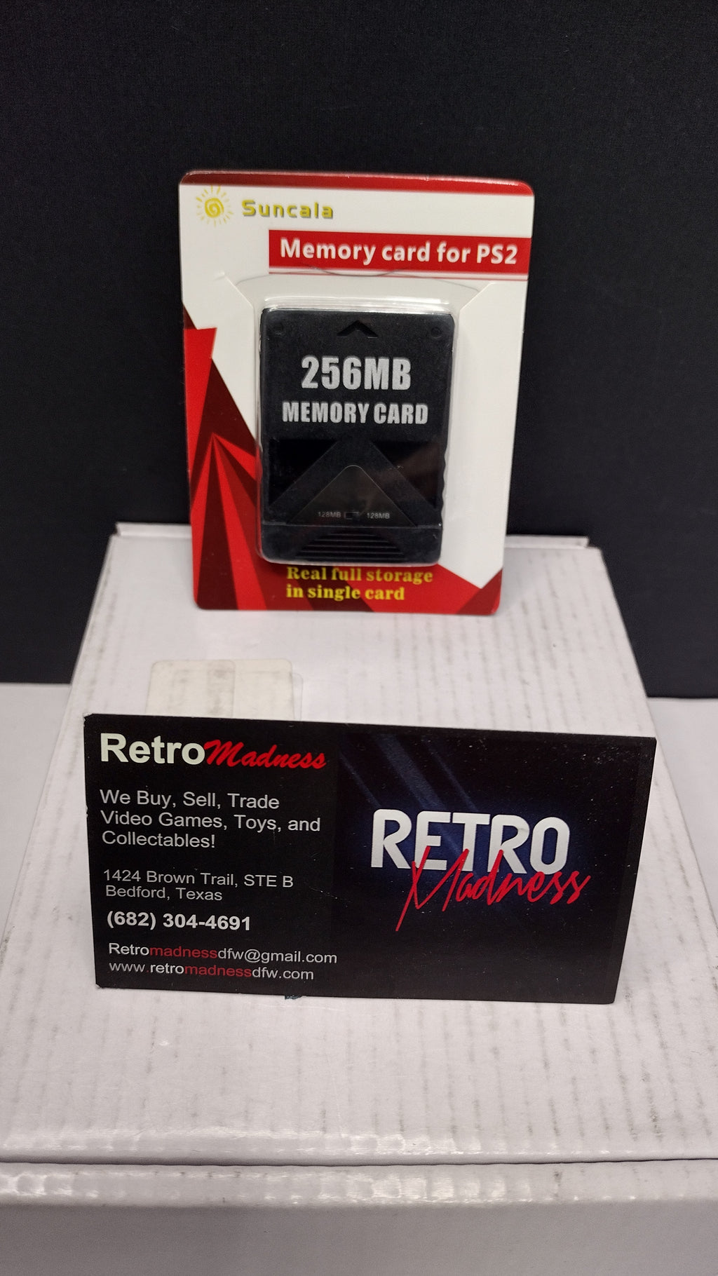 New Suncala 256MB High-Speed Memory Card for PlayStation 2 (Factory Sealed)
