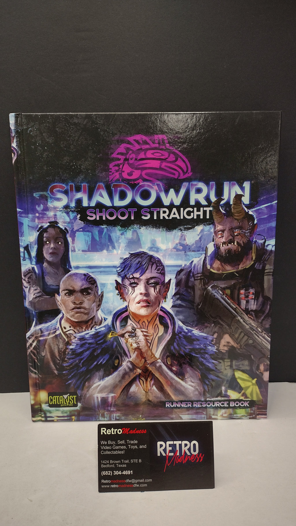 Shadowrun Sixth World: Shoot Straight (Runner Resource Book) Hardcover (Catalyst Game Labs - Brand New, Unsealed)