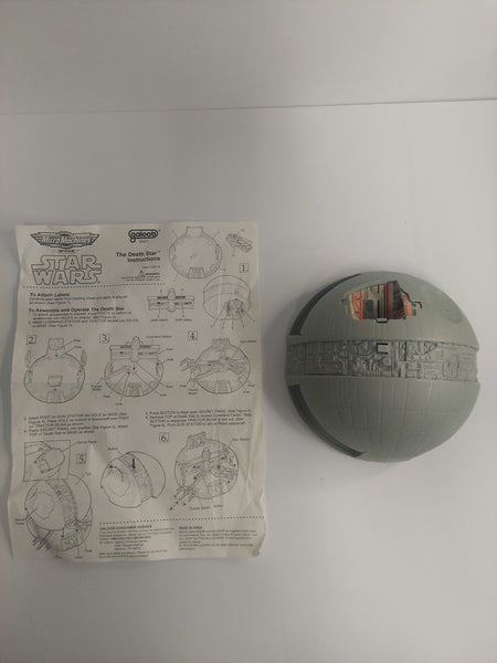 Vintage 1994 Galoob Micro Machines Star Wars Death Star Playset Incomplete