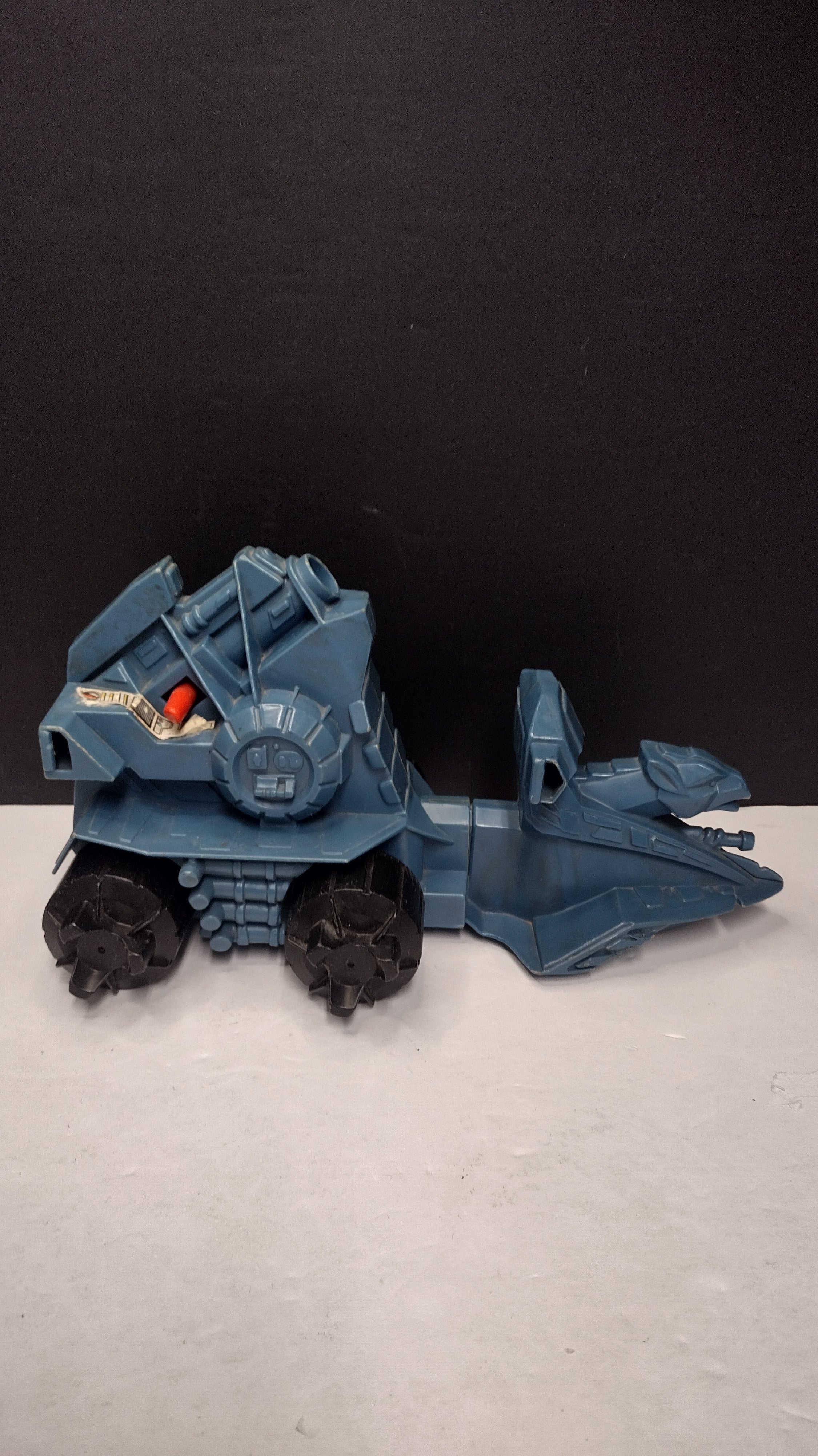 Vintage 1982 Mattel Masters of the Universe MOTU Battle Ram Vehicle (Used Incomplete - Missing Missiles & Decals)