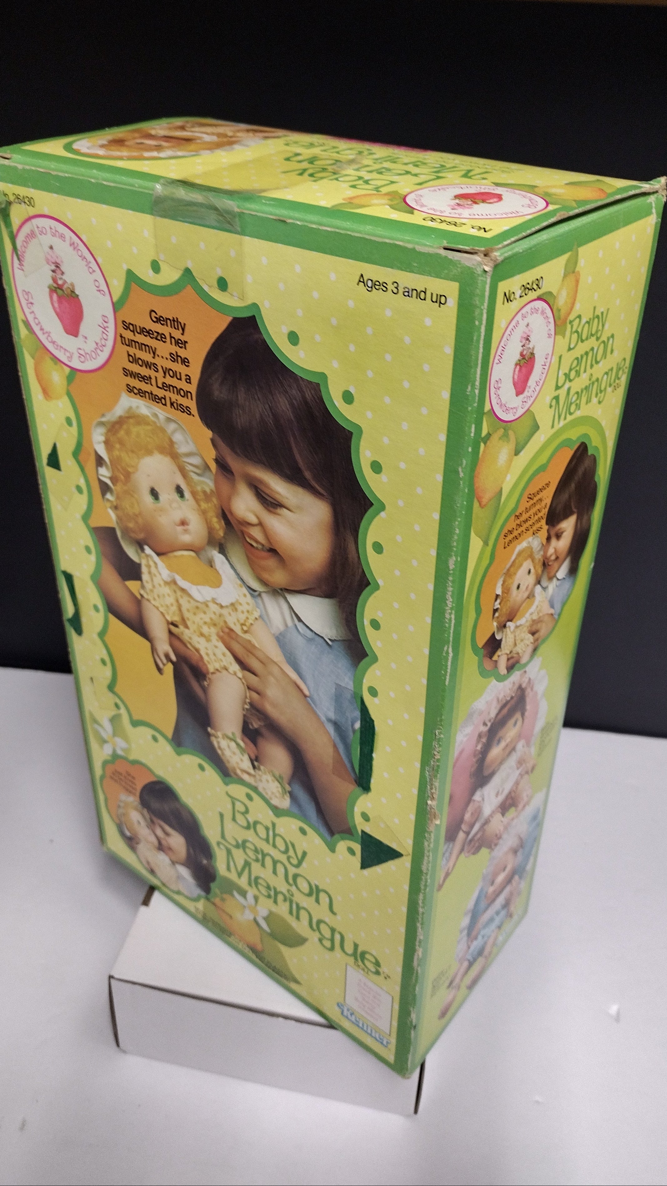 Vintage 1982 Strawberry Shortcake: Baby Lemon Meringue (Open Box)