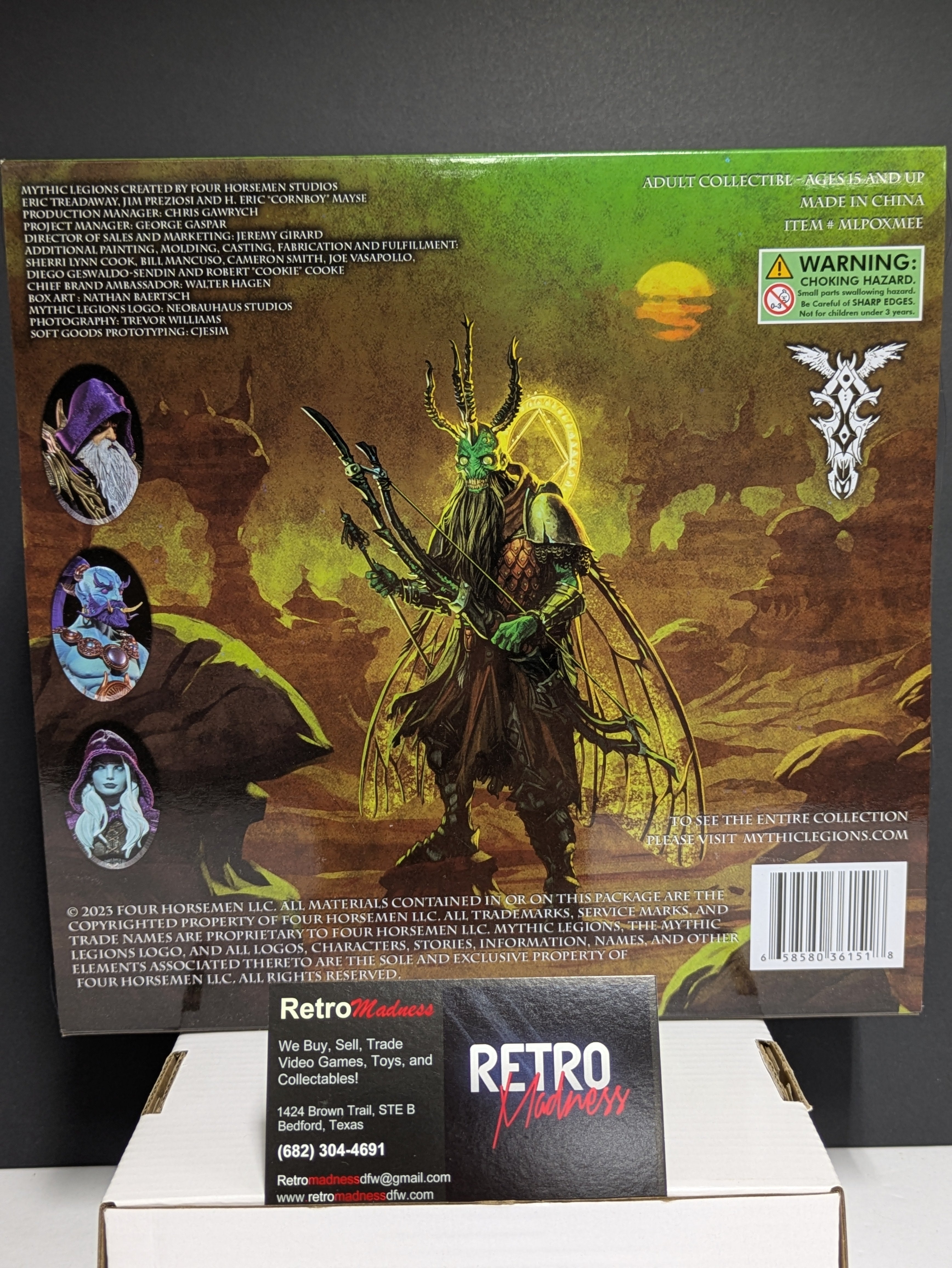 Four Horsemen Mythic Legions Evil Magic Effects