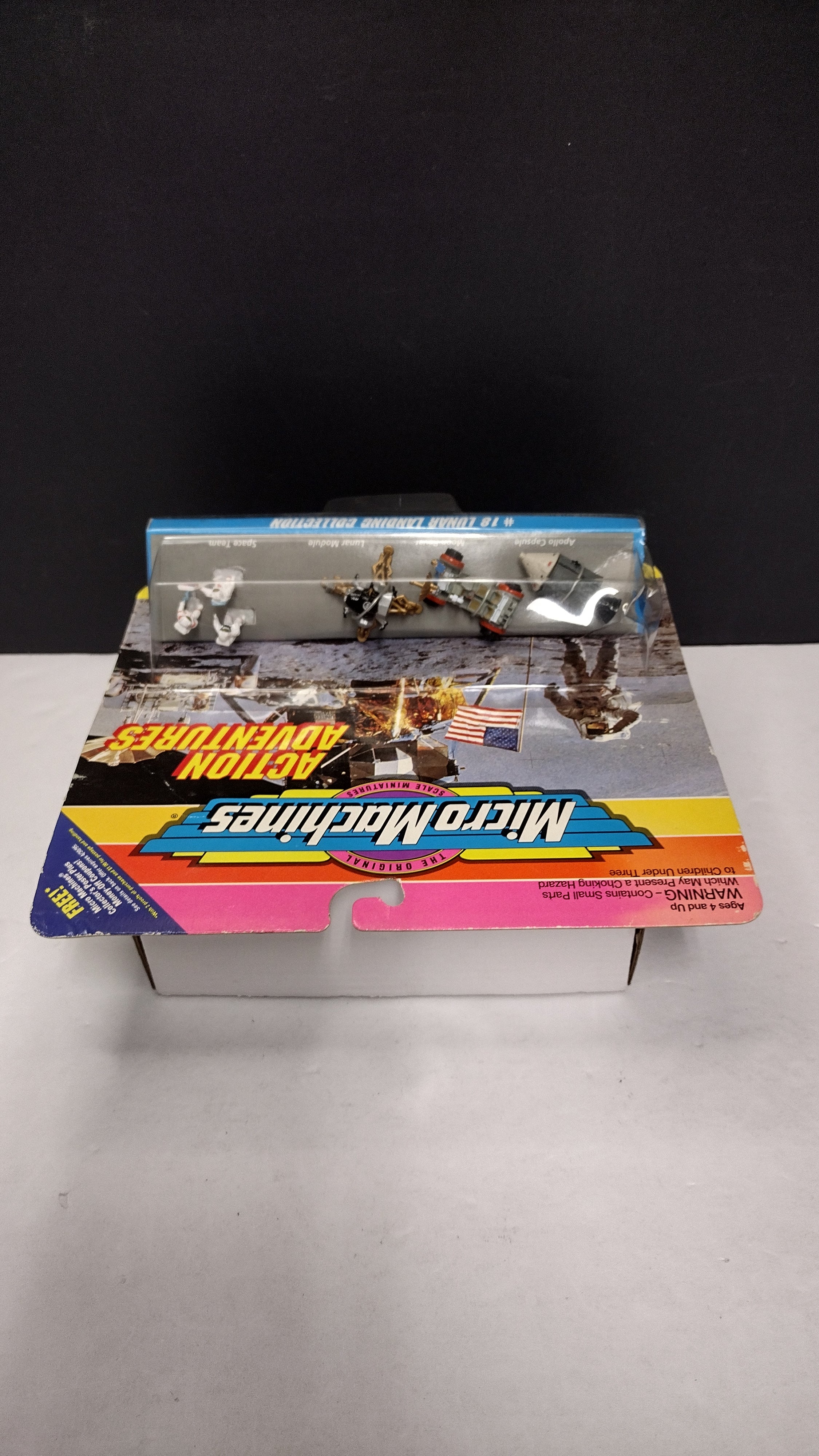 1993 Micro Machines Action Adventures #18 Lunar Landing Collection NIB