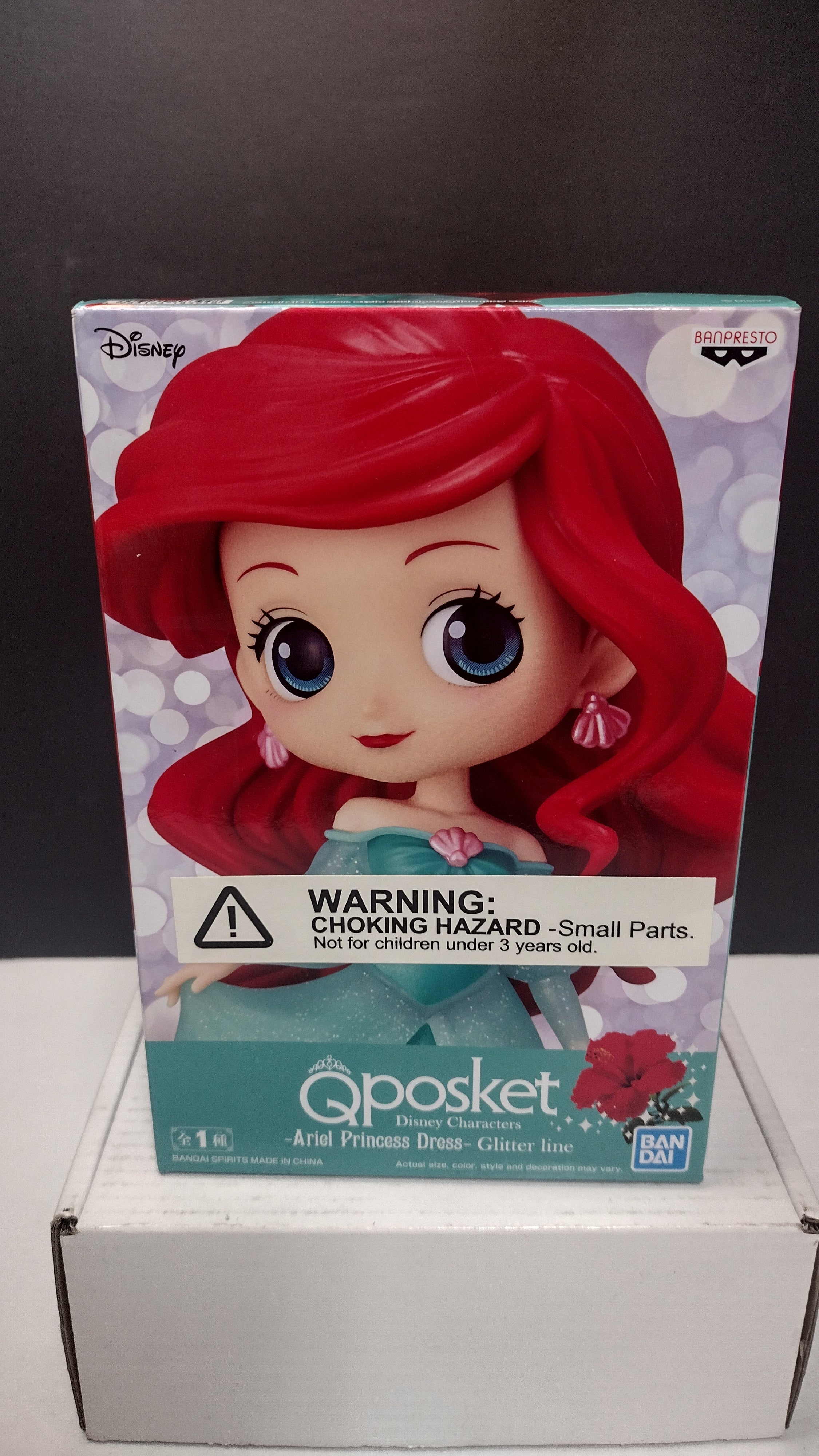 Banpresto Disney Characters Ariel Q Posket Glitter Line (Type A) NIB