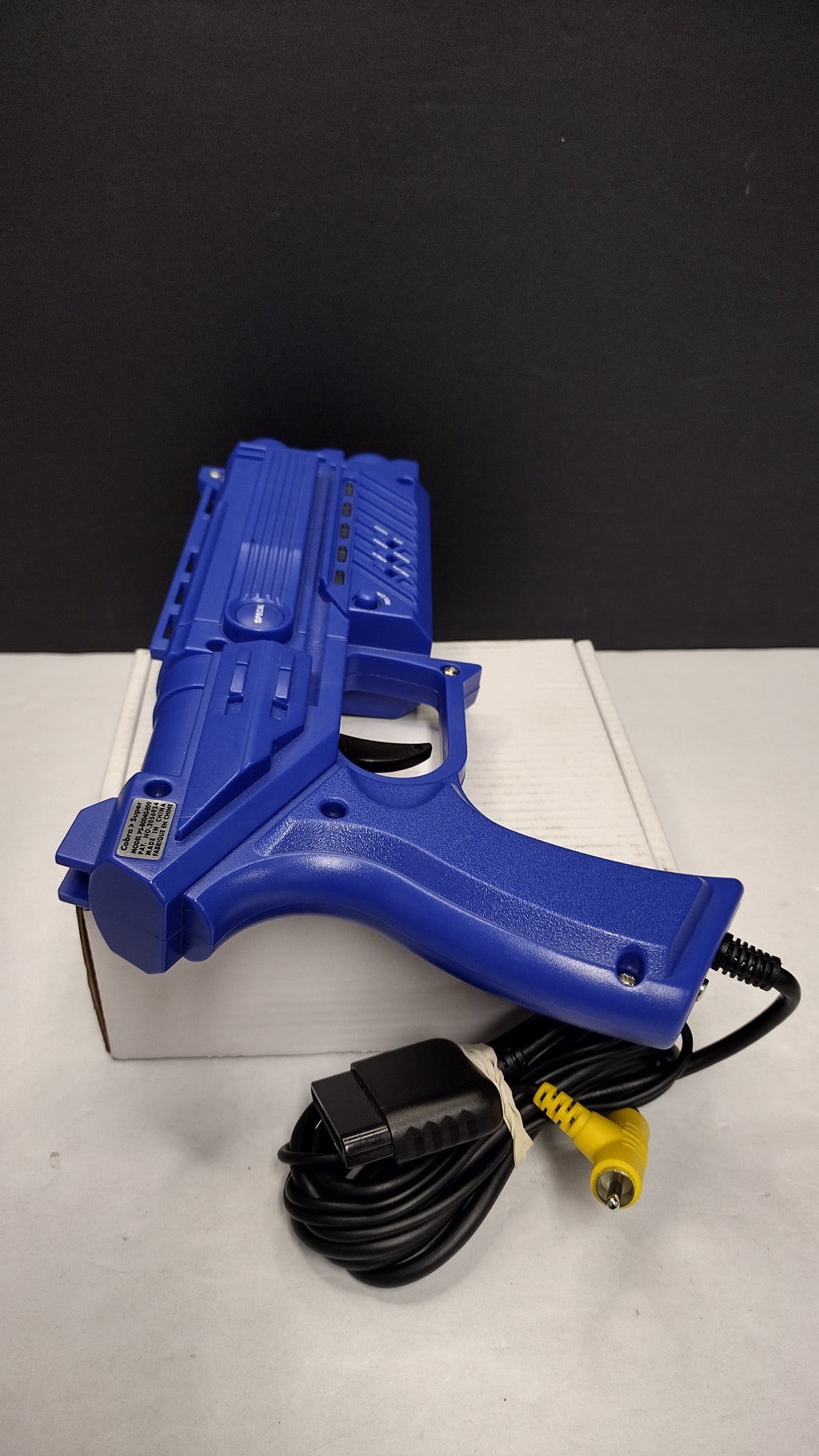 Vintage 1990s NYKO Cobra Light Gun Model UN-80039 PS1/PS2 & Sega Saturn (Tested - Loose)