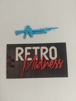 Vintage G.I. Joe Cobra Crimson Guard Light Blue Bayonet Rifle Gun Accessory Part