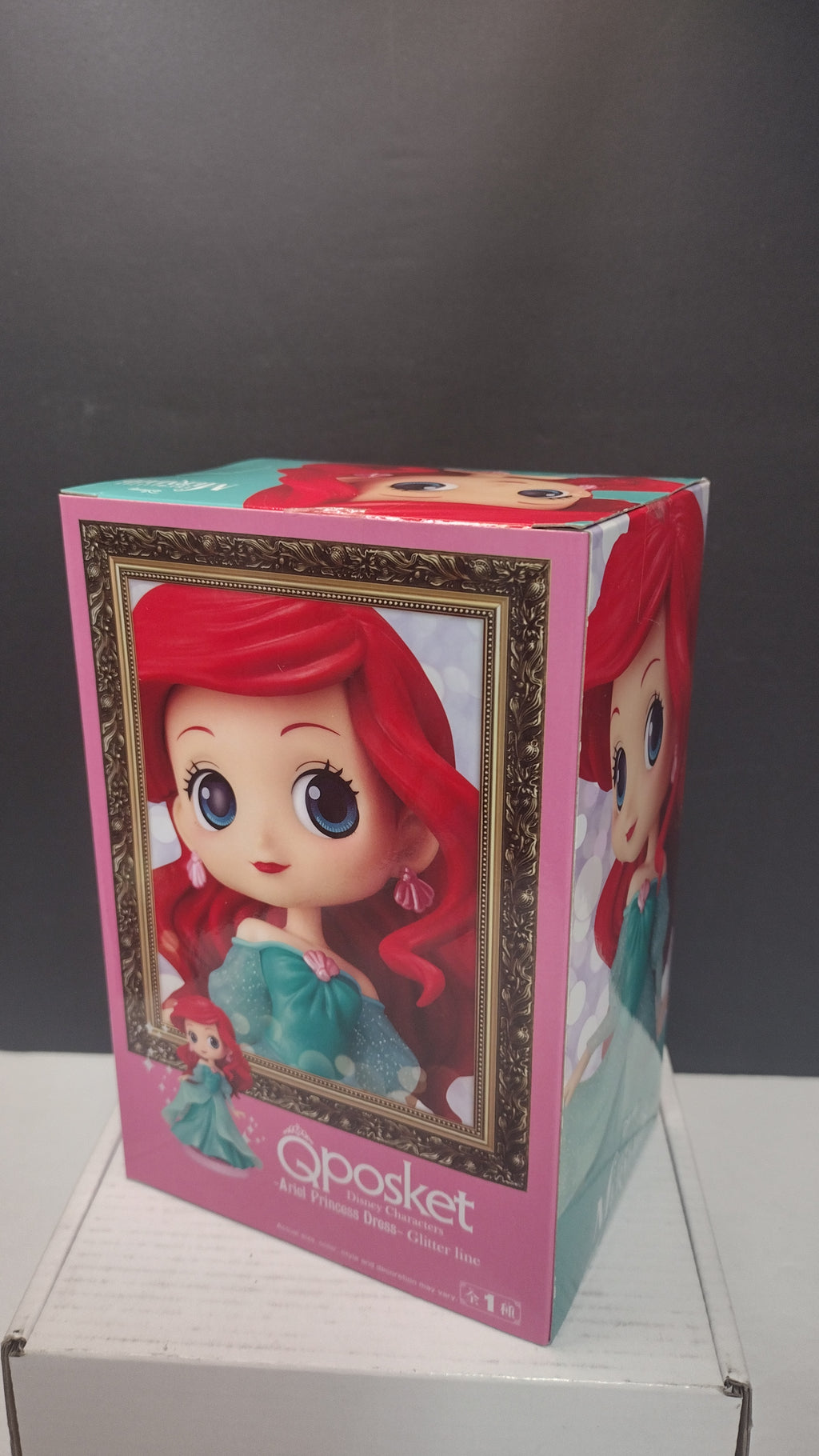 Banpresto Disney Characters Ariel Q Posket Glitter Line (Type A) NIB