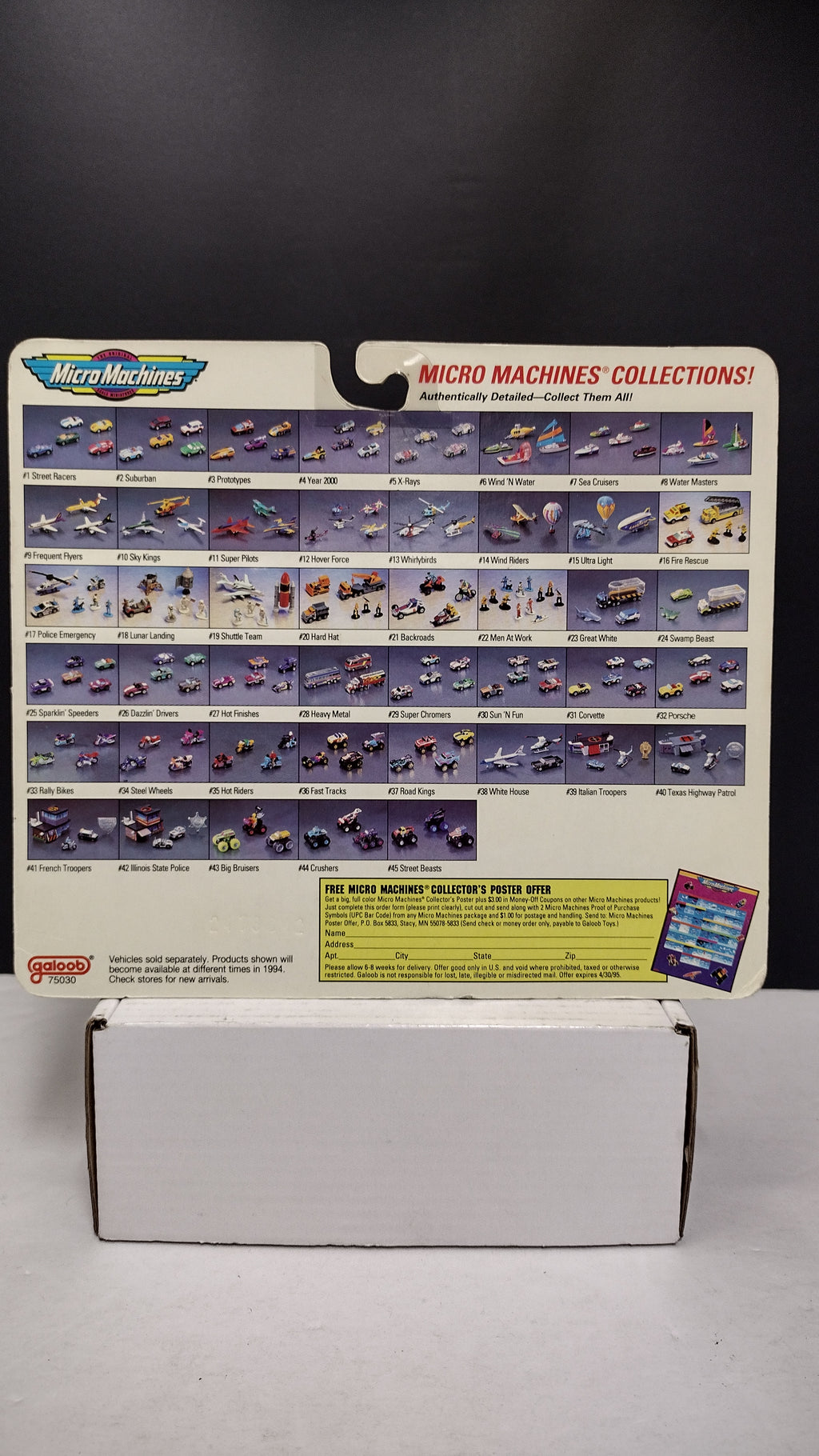 1993 Micro Machines Airships #15 Ultra-Light Collection NIB (Goodyear Blimp)