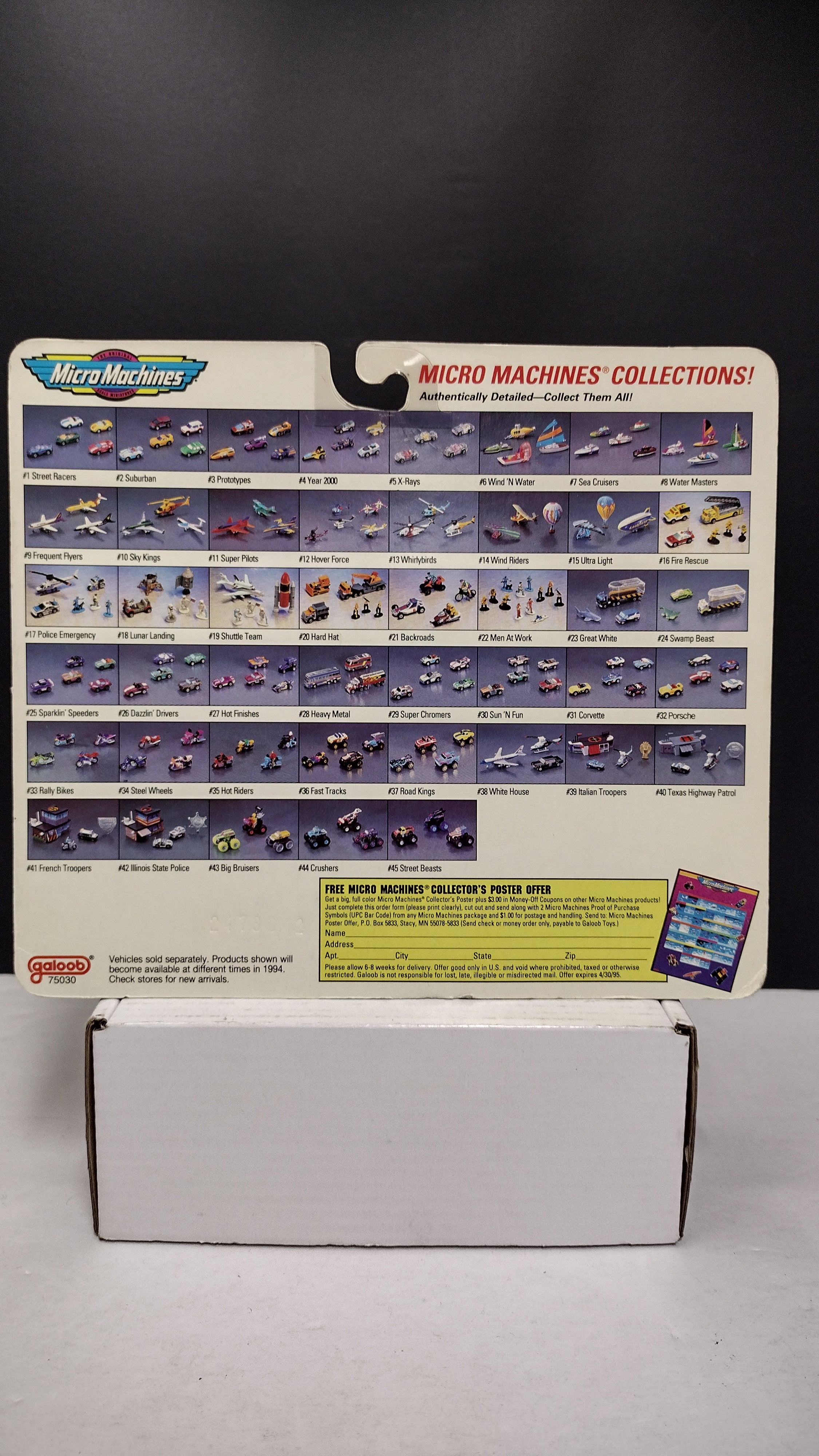 1993 Micro Machines Airships #15 Ultra-Light Collection NIB (Goodyear Blimp)