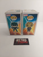 Funko Pop Marvel Captain Marvel Yon-Rogg 429 and Talos 431 Lot