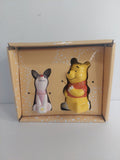 Disney Winnie the Pooh and Piglet Salt and Pepper Shakers