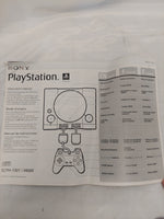 Sony PlayStation PS1 Instruction Manual ONLY