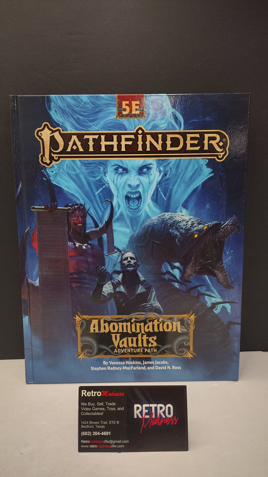 Dungeons & Dragons 5E: Abomination Vaults Adventure Path Hardcover (Paizo / D&D 5E - Brand New, Unsealed)