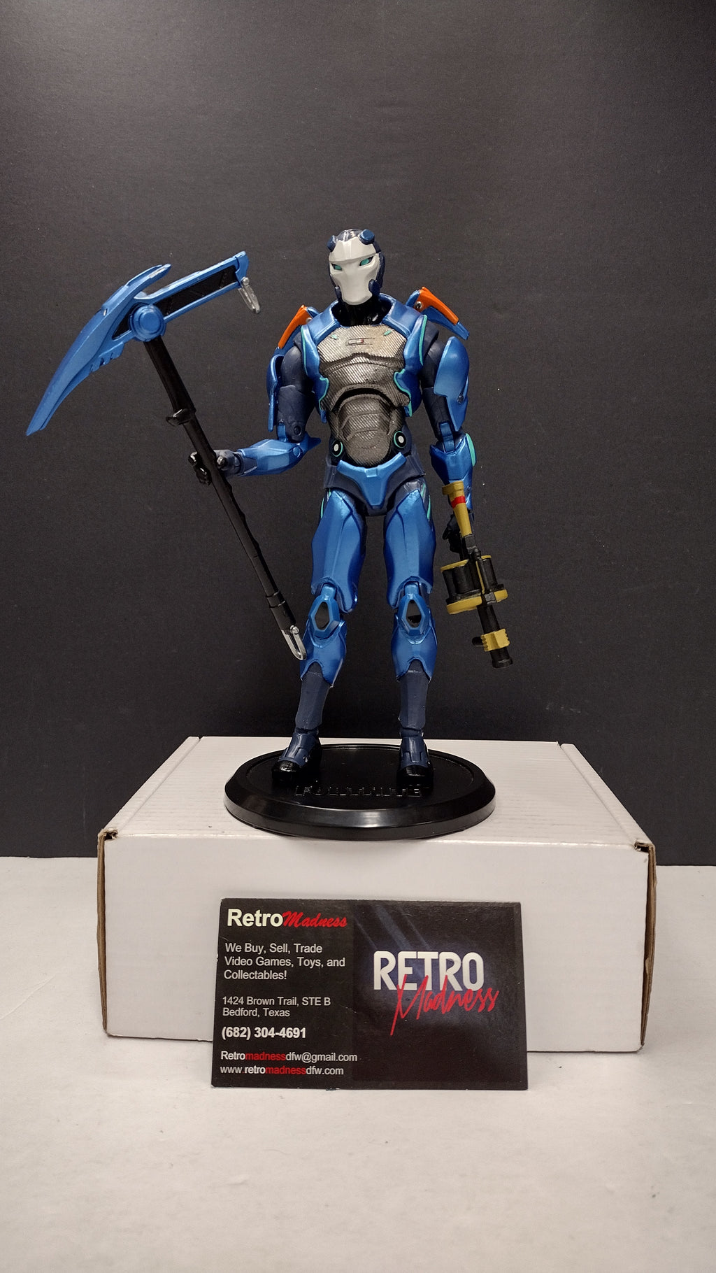 2019 McFarlane Toys Fortnite Series 1 Carbide 7" Premium Action Figure (Loose & Complete)
