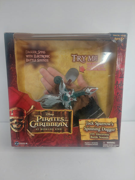 Disney Pirates of the Caribbean At World's End Jack Sparrow's Spinning Dagger