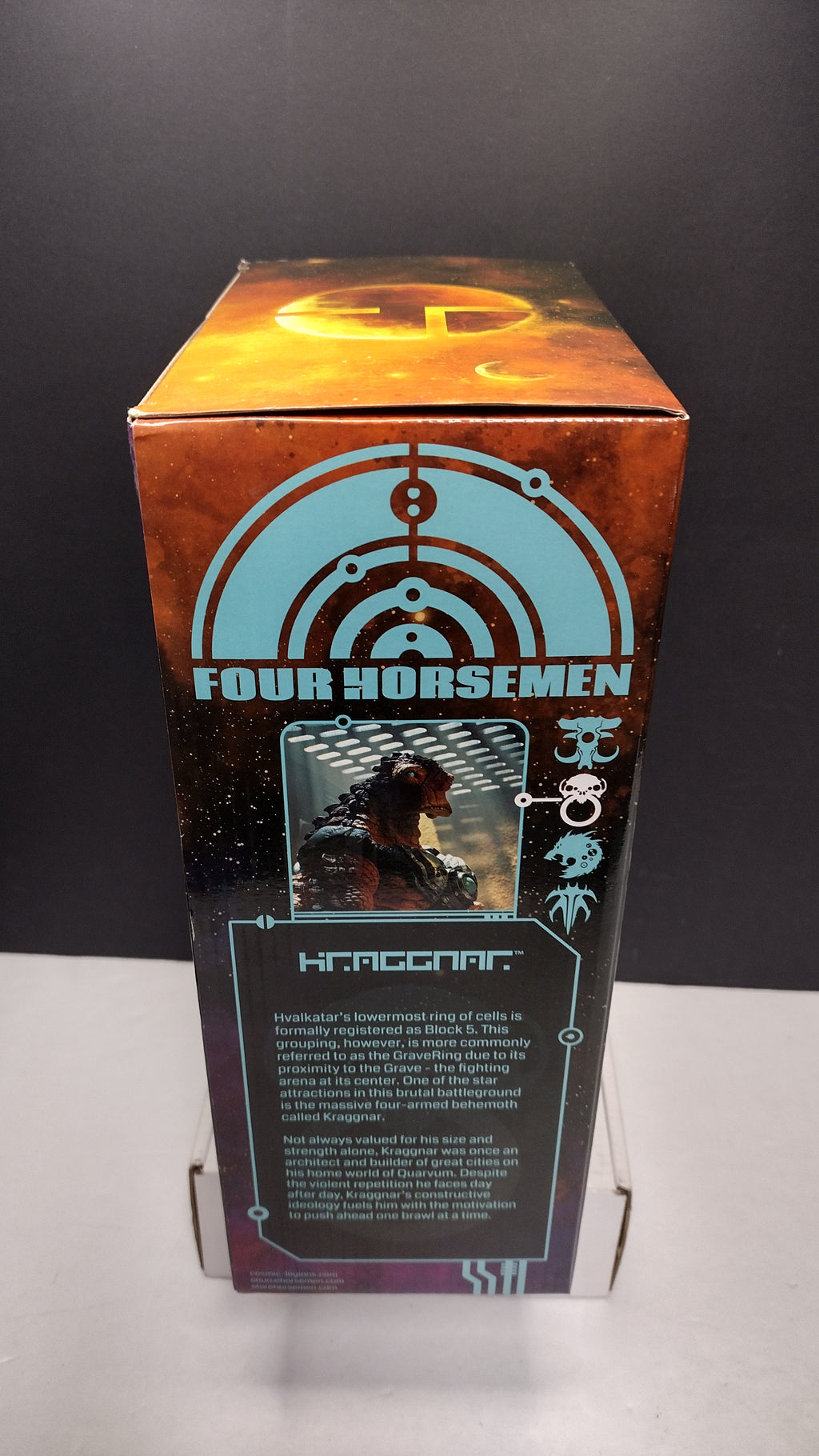Four Horsemen Cosmic Legions KRAGGNAR Action Figure (Sealed in Box)