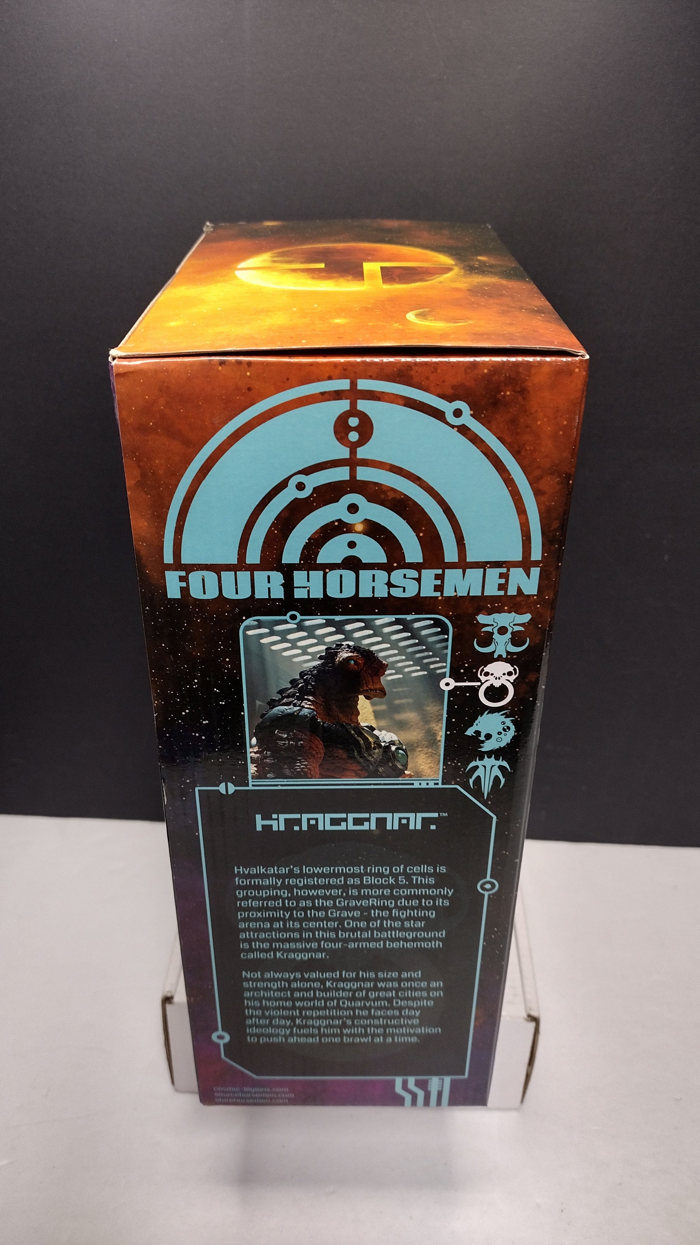 Four Horsemen Cosmic Legions KRAGGNAR Action Figure (Sealed in Box)