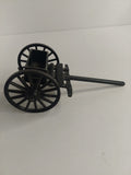 Vintage Military Pull Cart Die Cast Metal
