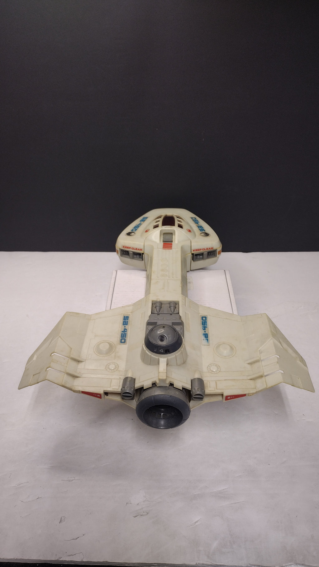 Vintage 1978 Milton Bradley Electronic Star Bird Command Space Ship (Tested & Working - Missing Wing Fins)