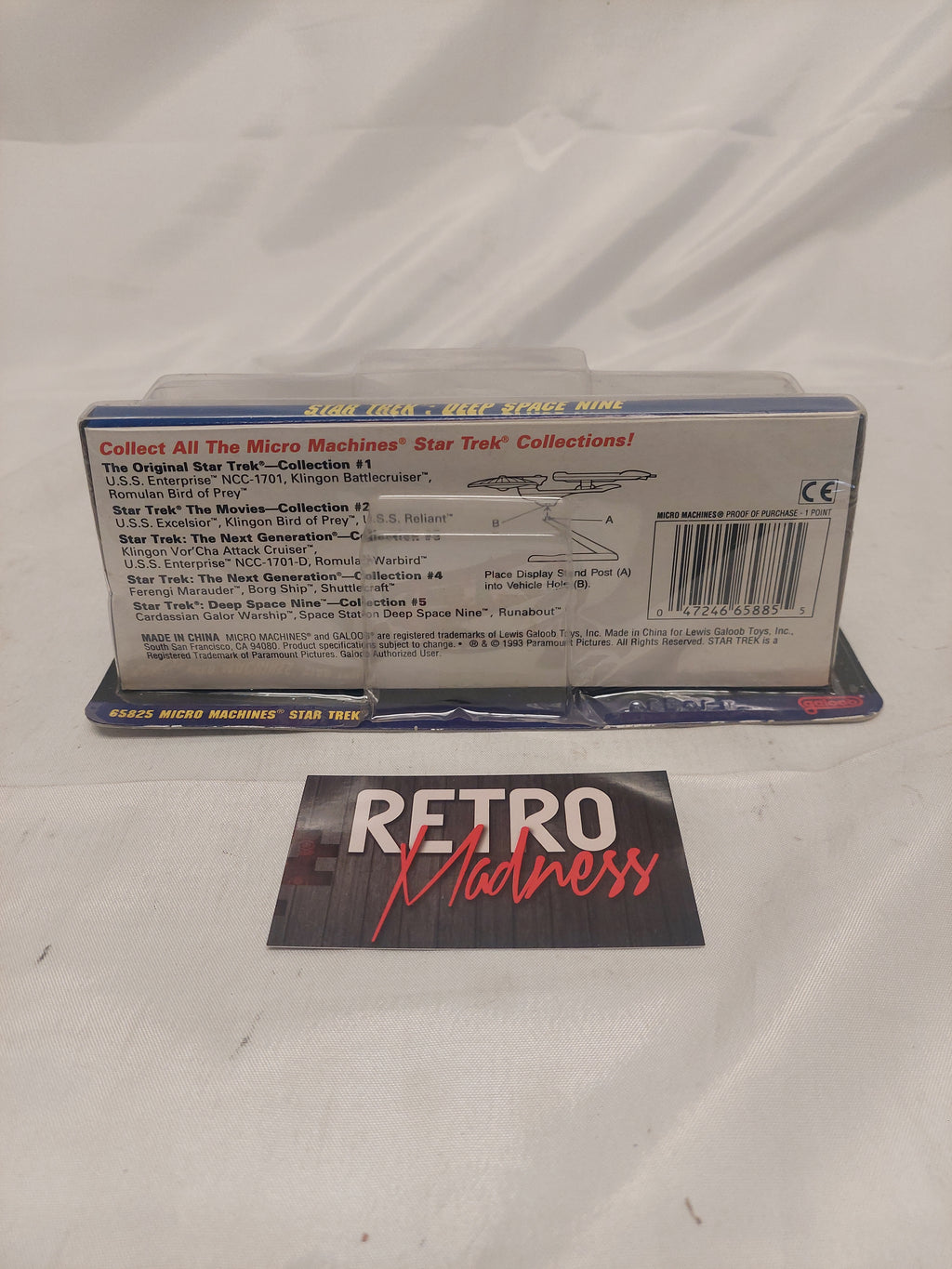 Vintage Micro Machines Star Trek Deep Space Nine #65825