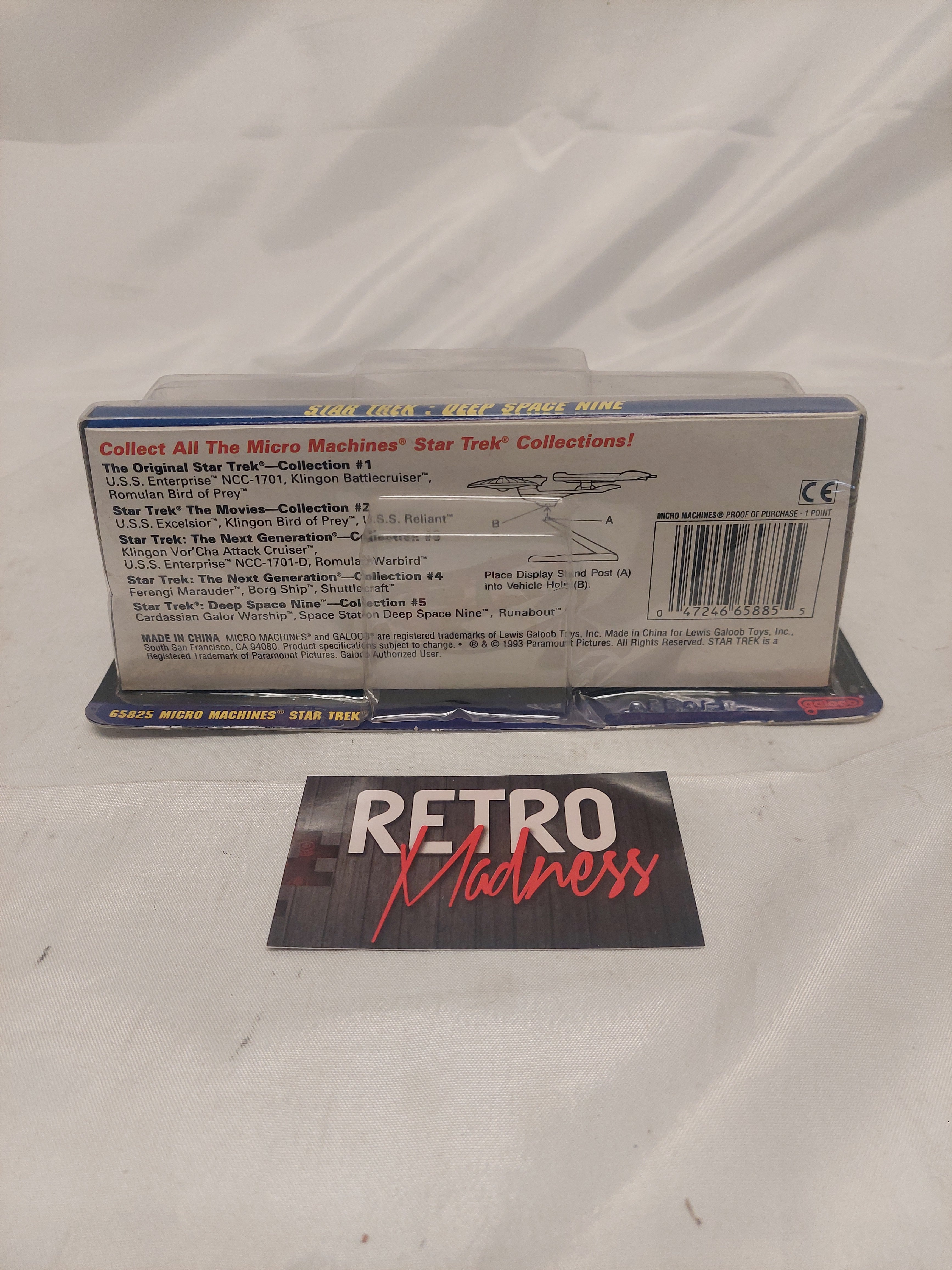 Vintage Micro Machines Star Trek Deep Space Nine #65825